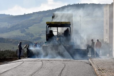 Aliağa Belediyesinden 450 Bin Metrekarelik Sıcak Asfalt