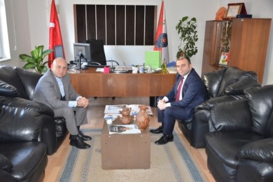 Başkan Saraoğlu'ndan Emniyet Müdürü Tosun'a Teşekkür Ziyareti