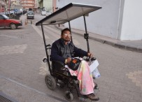 ENGELLİ GENÇ - Engelli Aracına Güneş Enerjili Panel Taktırdı