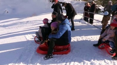 Ergan Dağı'nda Kayak Sezonu Açıldı