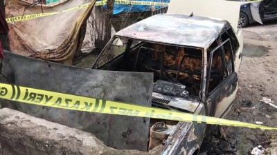 Karabükte, Park Halindeki Otomobil Yandı