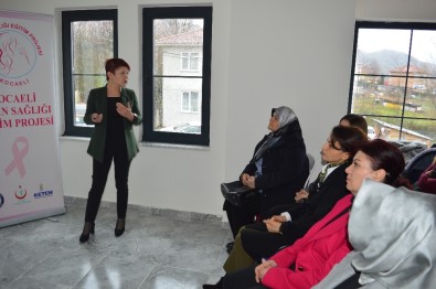 'Kocaeli Kadın Sağlığı Projesi'nin İlk Köy Eğitimi Kartepe'de Verildi