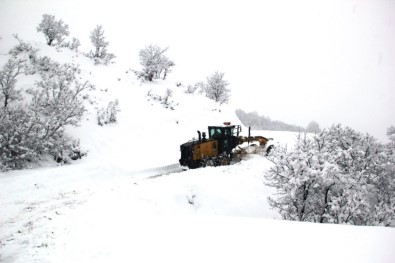 Tunceli'de Kar Nedeniyle 165 Köye Ulaşım Sağlanamıyor