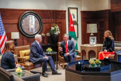 ABD Başkan Yardımcısı Mike Pence Ürdün'de