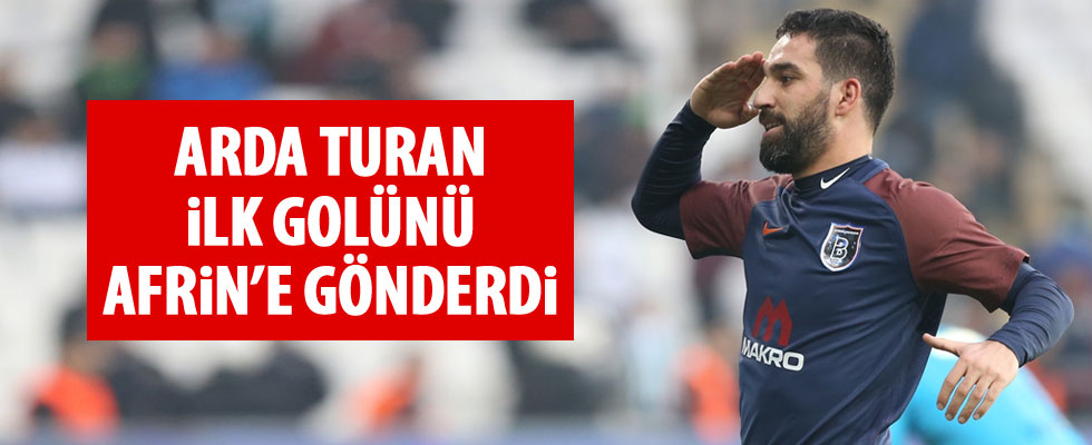 Arda Turan Süper Lig'e golle döndü