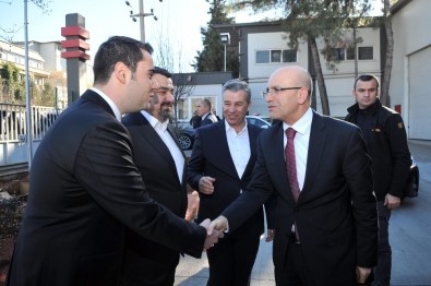 Başbakan Yardımcısı Mehmet Şimşek Özpolat Makina'yı Ziyaret Etti