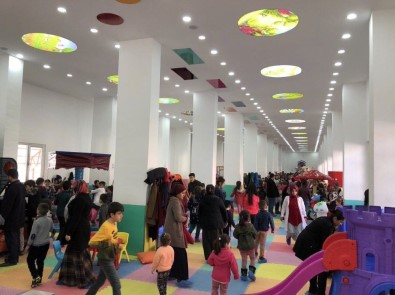 Çocuk Oyun Merkezine Yoğun İlgi