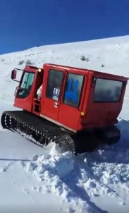 Erzurum'da Snowtracklı Karne Yolculuğu