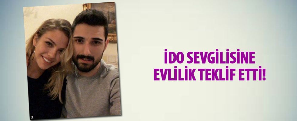 İdo Tatlıses sevgilisi Yasemin Şefkatli'ye evlenme teklif etti