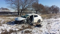 Karaman'da Trafik Kazası Açıklaması 2 Yaralı