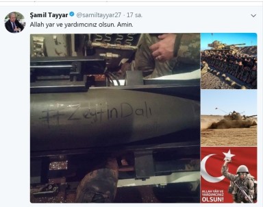 Milletvekili Tayyar'dan BM'nin Acil Toplantı Çağrısına 'Topunuz Gelin' Cevabı