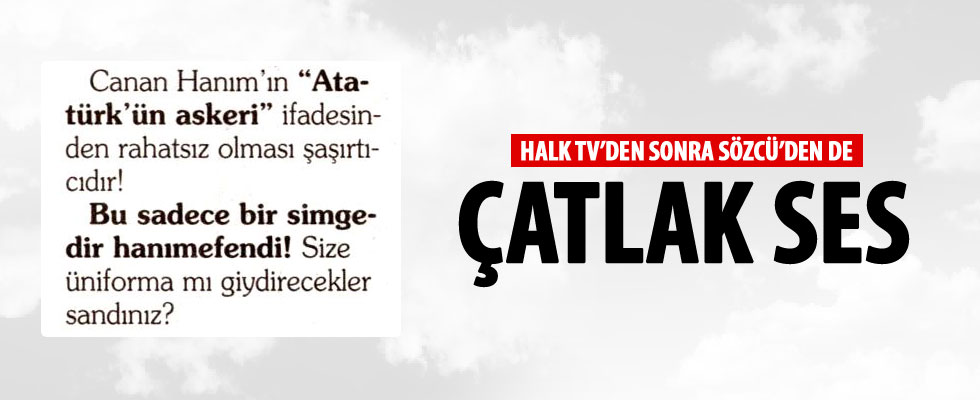 Sözcü yazdı: Tartışılan kadın Kaftancıoğlu