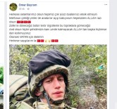 Afrin'den Top Mermisi İle Memleketine Selam Gönderdi, Dua İstedi