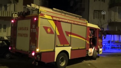 Ankara'da Ev Yangını Açıklaması 1 Ölü