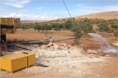 GASKİ Köylerde 110 Bin Metre Sondaj Kuyusu Açtı