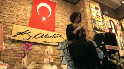 Mehmetçik İçin 90 Bin 112 İlmekli Türk Bayrağı Ördü