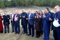 TEMEL ATMA TÖRENİ - Pamukkale Aktepe Kültür Merkezi'nin Temeli Atıldı