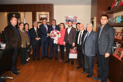 CHP İl Yönetiminden Başkan Çetin'e Ziyaret