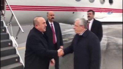 Dışişleri Bakanı Çavuşoğlu Fransa'da