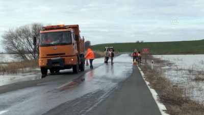 Ergene Nehri'nin Debisi Yükseldi