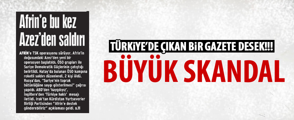 Evrensel'den tepki çeken haber