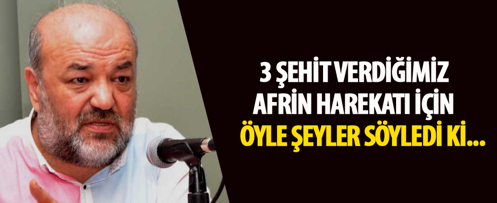 İhsan Eliaçık'tan skandal açıklama