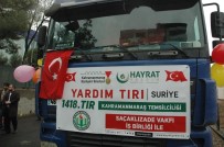ASKERLİK BAŞVURUSU - Kahramanmaraş'tan İdlib'e 3 Tır Yardım
