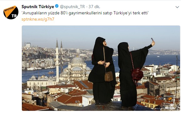 Sputnik'ten tepki çeken haber