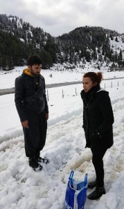 Alanya'da Karda Araçlarıyla Mahsur Kalan Gençler Kurtarıldı