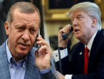 Cumhurbaşkanı Erdoğan Trump'la telefonda görüştü