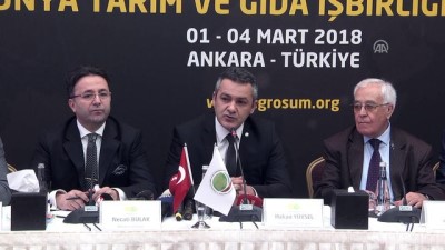 Dünya Tarım Ve Gıda İşbirliği Zirvesi Tanıtım Toplantısı