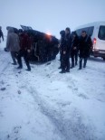 Erzurum'da Zırhlı Polis Aracı Kaza Yaptı Açıklaması 3 Yaralı Haberi