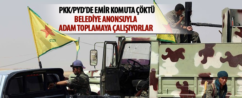 PKK/PYD'de emir komuta çöktü