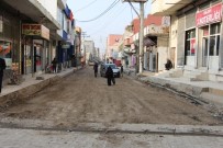 KALDIRIMLAR - Silopi'de Cadde Onarım Çalışmaları Devam Ediyor