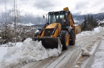 GÖZNE - Toroslar'da Karla Mücadele Çalışması