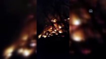 Yangında Mahsur Kalan Ev Sahibini Komşuları Kurtardı