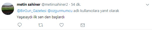 Uğur Mumcu'nun oğlu Özgür Mumcu'ya büyük tepki