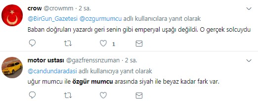 Uğur Mumcu'nun oğlu Özgür Mumcu'ya büyük tepki