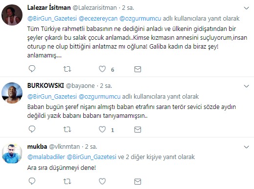 Uğur Mumcu'nun oğlu Özgür Mumcu'ya büyük tepki