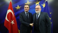 AVRUPA KOMISYONU - AB Bakanı Çelik, Timmermans İle Görüştü