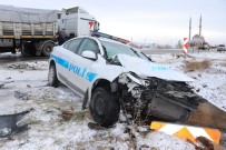 Aksaray'da Trafik Kazaları Açıklaması 2'Si Polis, 1'İ Jandarma 21 Yaralı