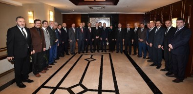 Ankara İl Ve İlçe Müftülerinden Başkan Tuna'ya Hayırlı Olsun Ziyareti