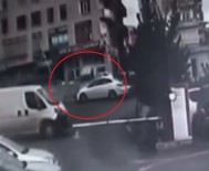 Araç Köprüden Böyle Uçtu