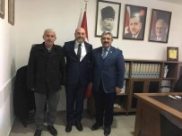 FERIT KARABULUT - Başkan Karabulut Ve Altıntaş Heyeti'nden Çetinbaş'a Tebrik Ziyareti