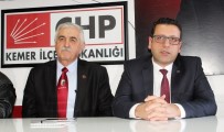 TEKIROVA - CHP'li İlçe Başkanı, Belediye Başkanını Şikayet Etti