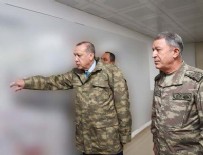 Cumhurbaşkanı Erdoğan Suriye sınırında