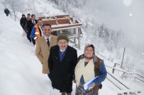 Eren Bülbül'ün Mezarının Bulunduğu Yerde Ailesi İçin Yapılan Evin Yapımı Karda Kışta Devam Ediyor