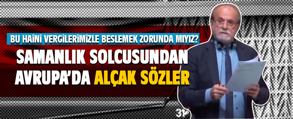 HDP'li Ertuğrul Kürkçü'den alçak sözler