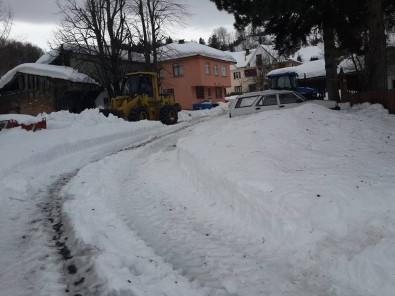 Kastamonu'da 205 Köy Yolu Kar Yağışı Nedeniyle Kapandı
