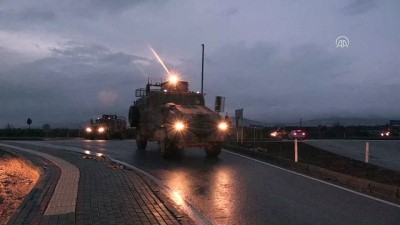 Suriye Sınırına Askeri Sevkiyat